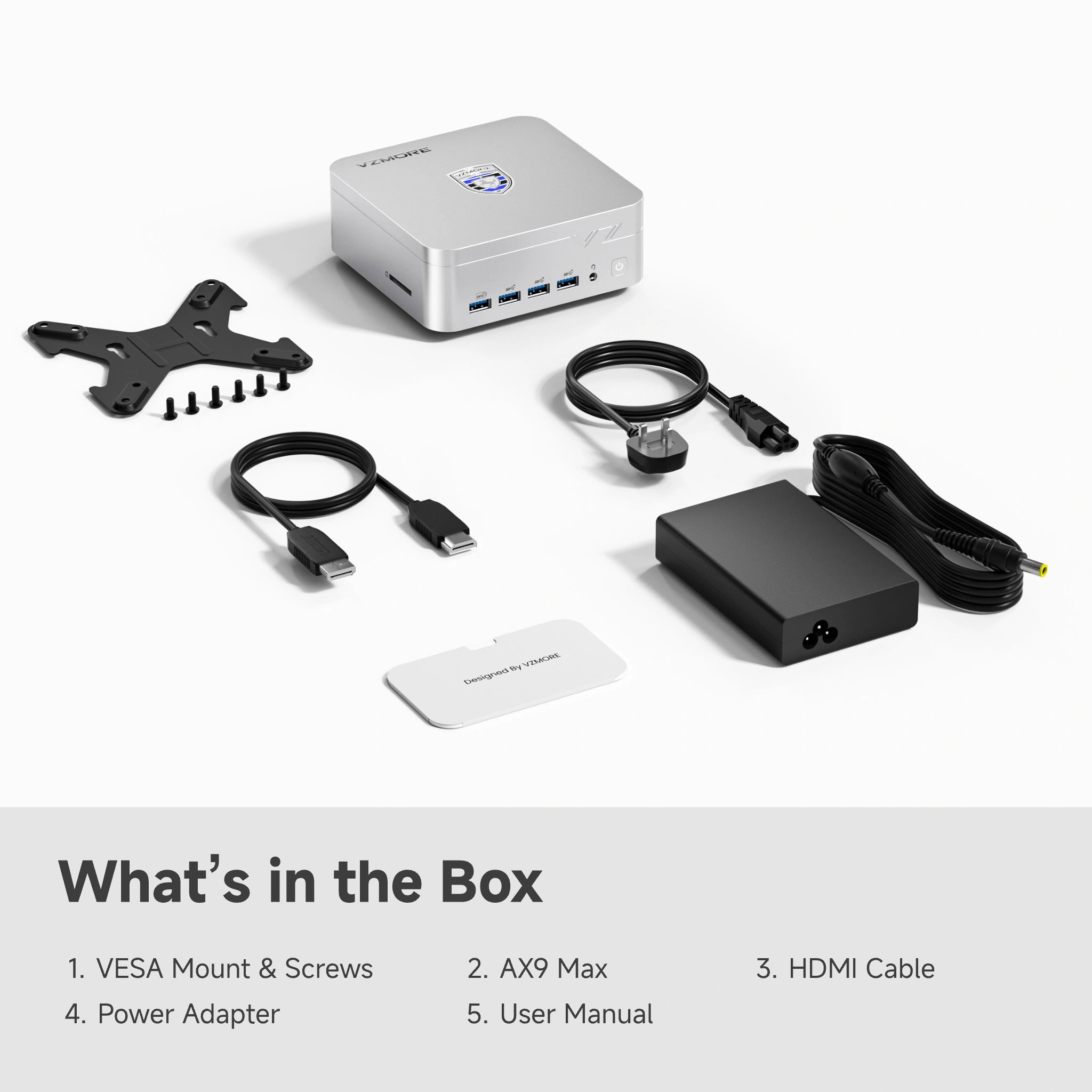 AX9 Max Mini AI PC with AMD Ryzen™ AI 9 HX 470
