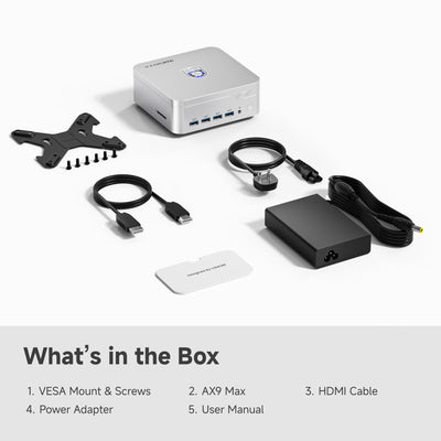 AX9 Max Mini AI PC with AMD Ryzen™ AI 9 HX 470