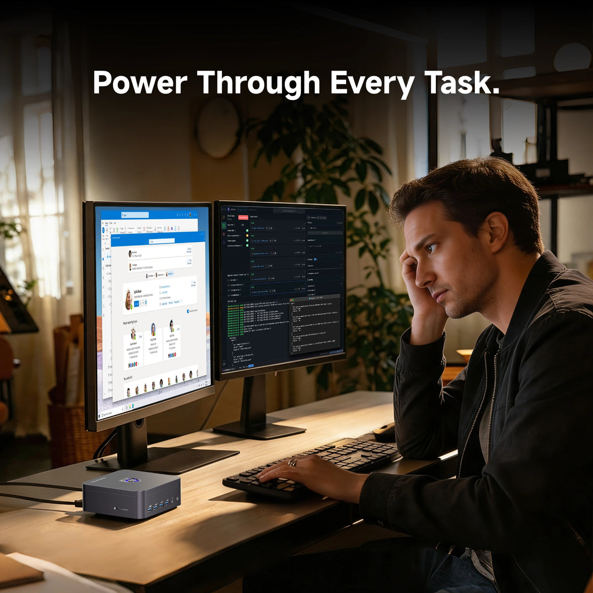 iX9 Max Mini PC with Intel® Core™ Ultra 9 185H.